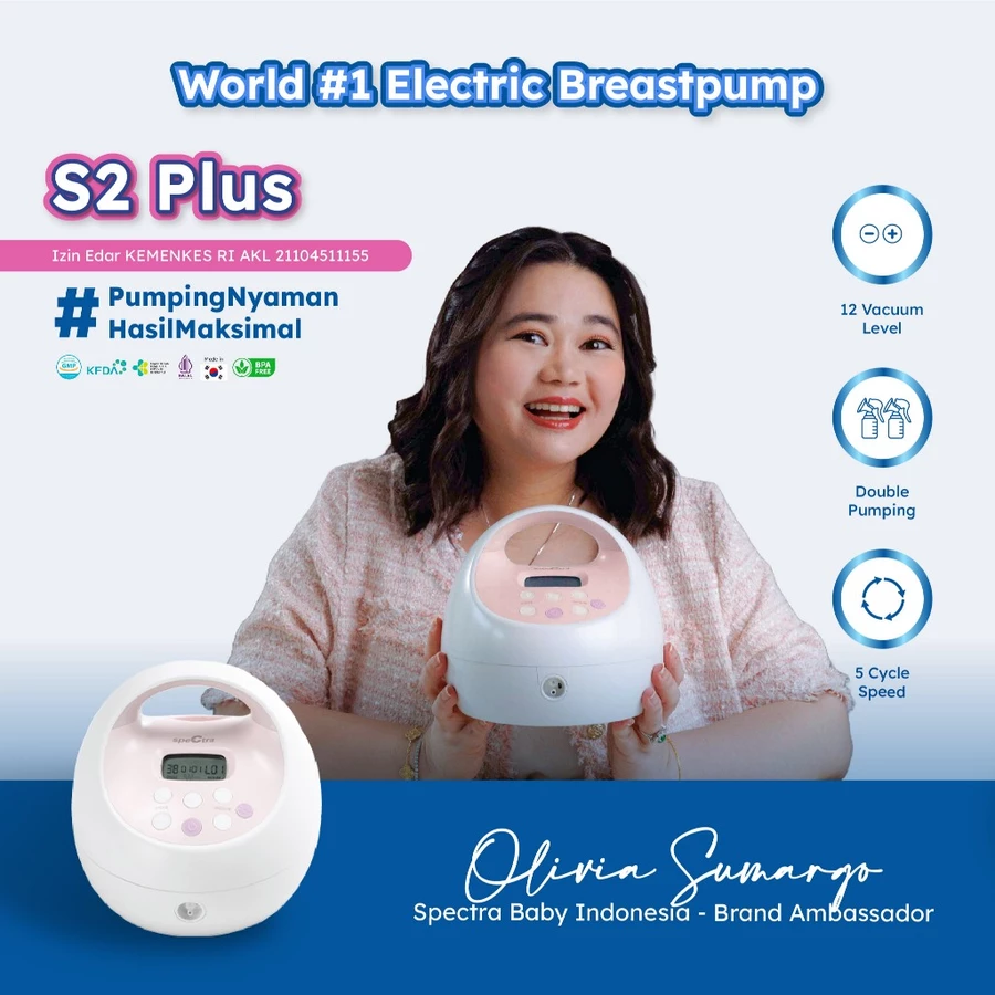 Spectra S2Plus Double Electric Breastpump - Pompa Asi Elektrik Ganda