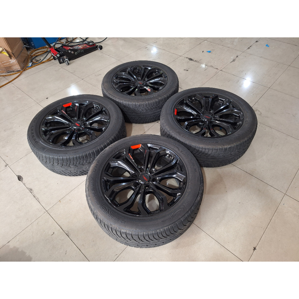 Jual Velg Mobil Bekas Ring 20 Lubang Baut 6 REP TRD R20X8,5 Hole 6X139 ...