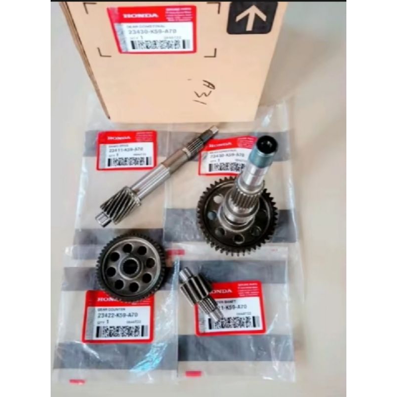 Jual GIGI RASIO SET MOTOR VARIO 150 HONDA K59 | Shopee Indonesia