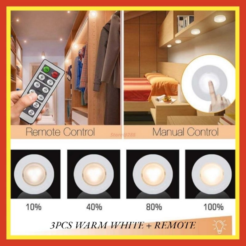 Jual Lampu Led Kabinet Tempel Lemari Rak Dapur Wardrobe Night Lamp ...