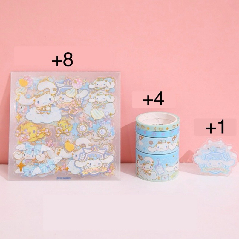 Jual Sanrio Set Sticker Stiker Selotip Motif Hias Klip Sanrio Kuromi ...