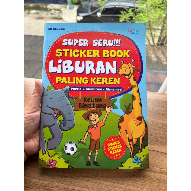 Jual Buku Anak Edukasi - Sticker Book - Activity Book - Edisi Liburan ...