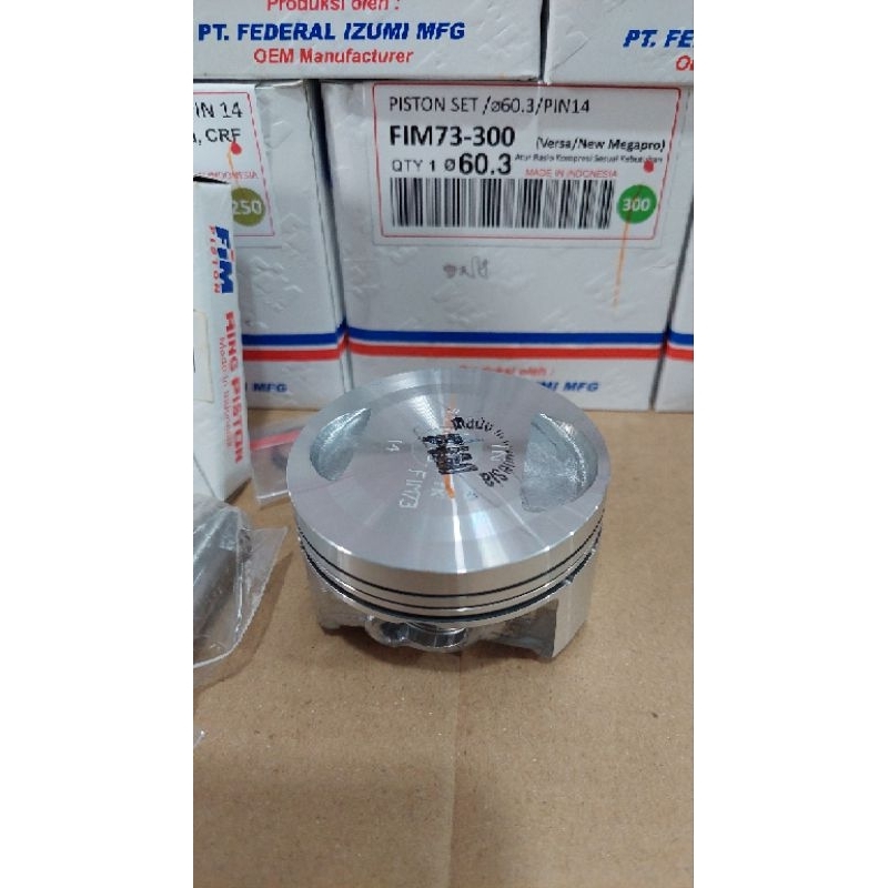 Jual SEHER PISTON KIT FIM SET CRF 150 VERZA MEGA PRO NEW OS STD 50 100 ...