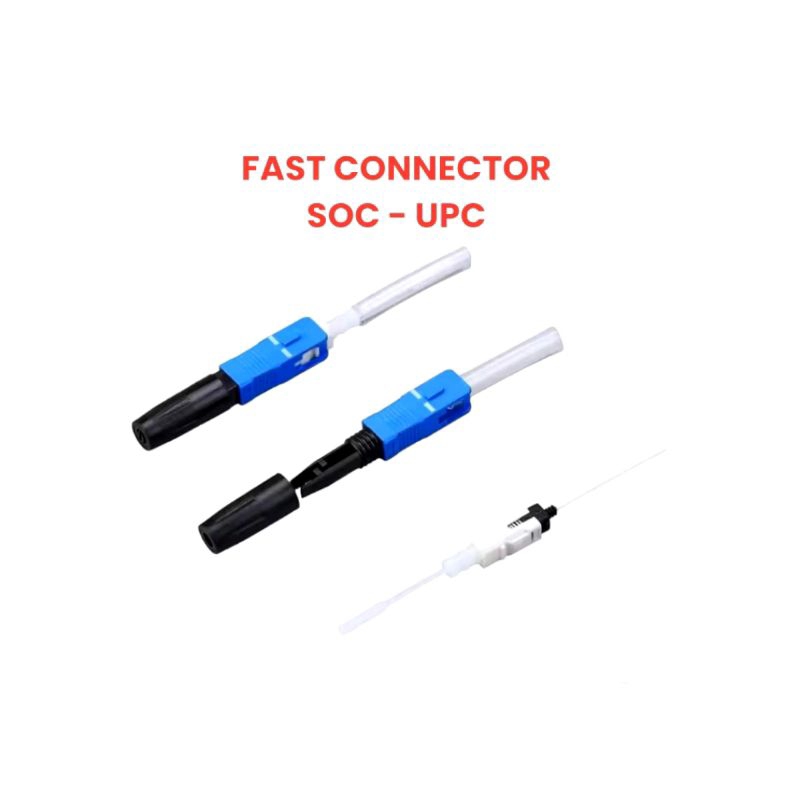 Jual SPLICE ON CONNECTOR SOC FAST CONNECTOR FIBER OPTIC UPC | Shopee ...