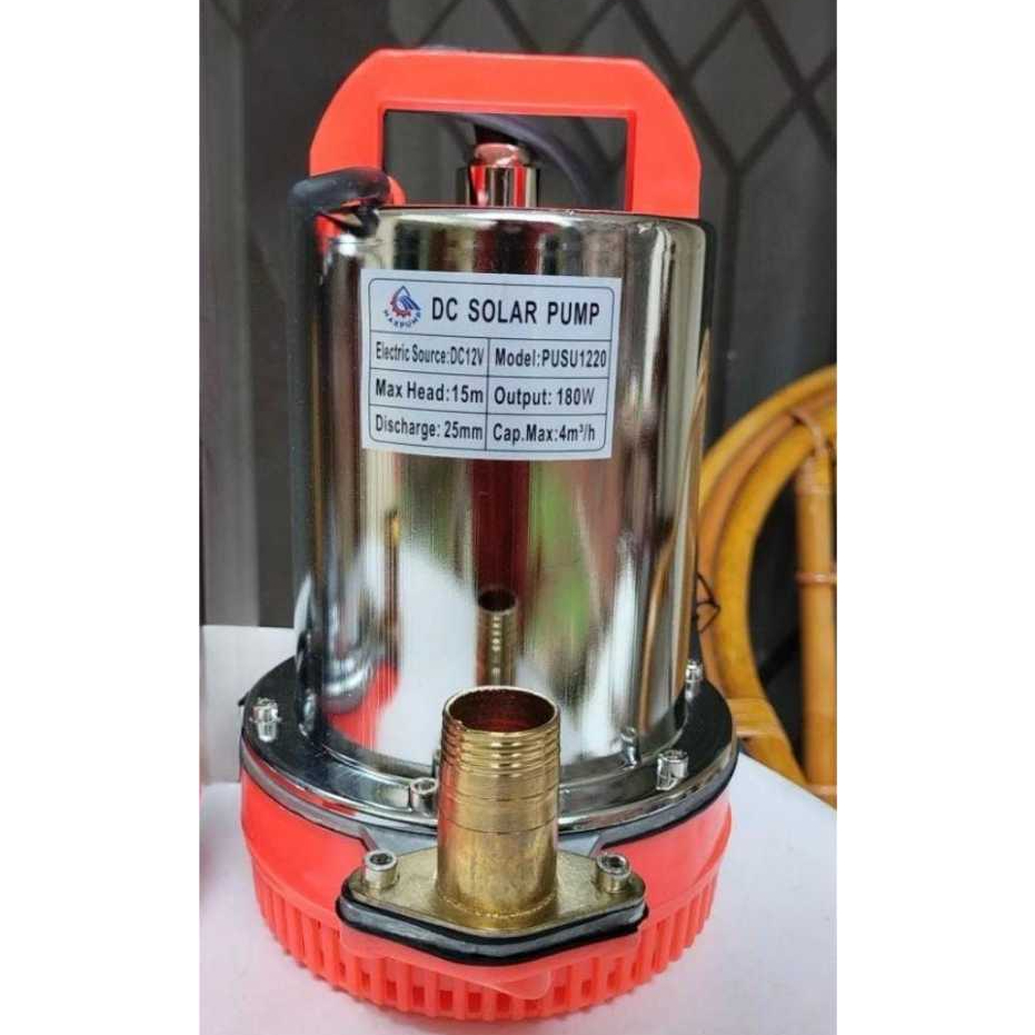 Jual MAXPUMP Pompa Celup kolam Ikan Pompa Submersible water Pump DC 12V ...