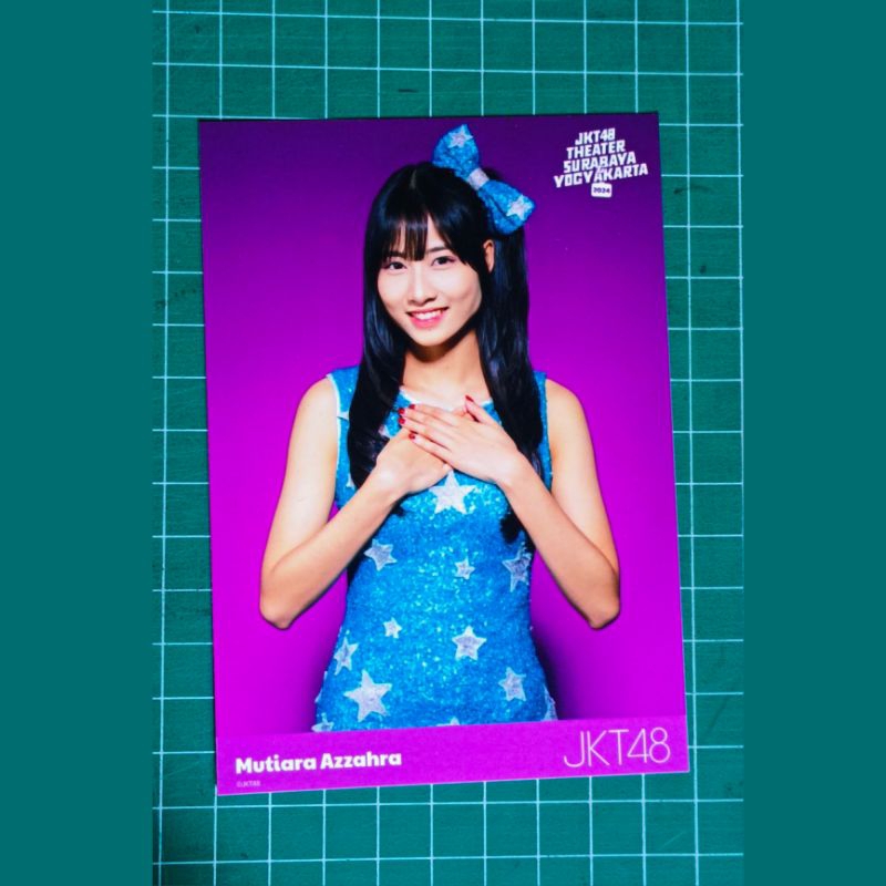 Jual photopack Official JKT 48 Mutiara Azzahra Muthe theater sementara ...