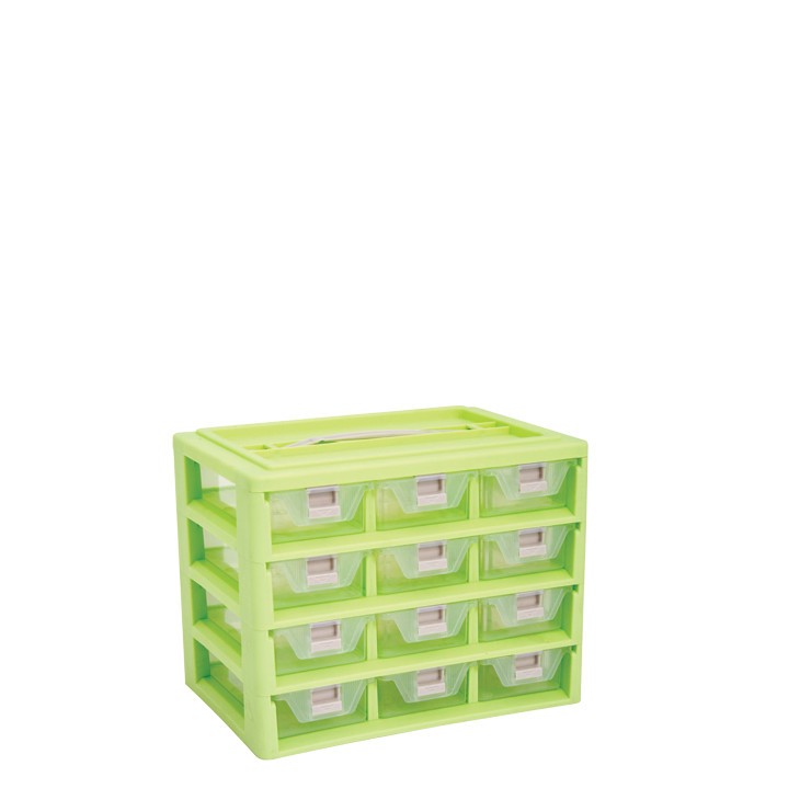 Jual Laci Mini Container / Box Kotak Perkakas 12 Sekat GREEN LEAF 7912 ...