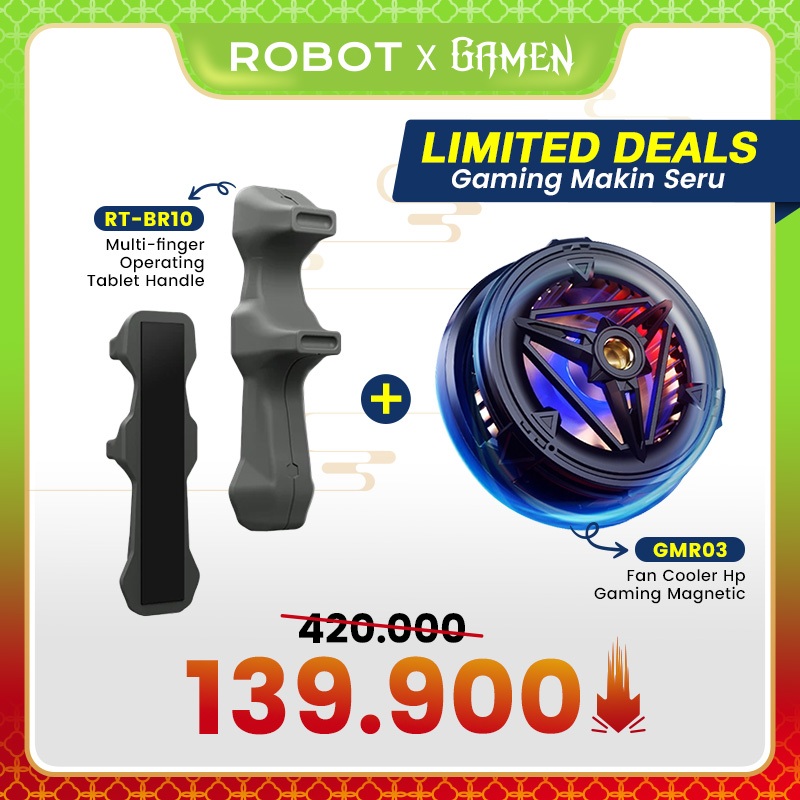 Jual [ROBOT X GAMEN EXCLUSIVE] GAMEN Radiator Fan Cooler HP Gaming ...