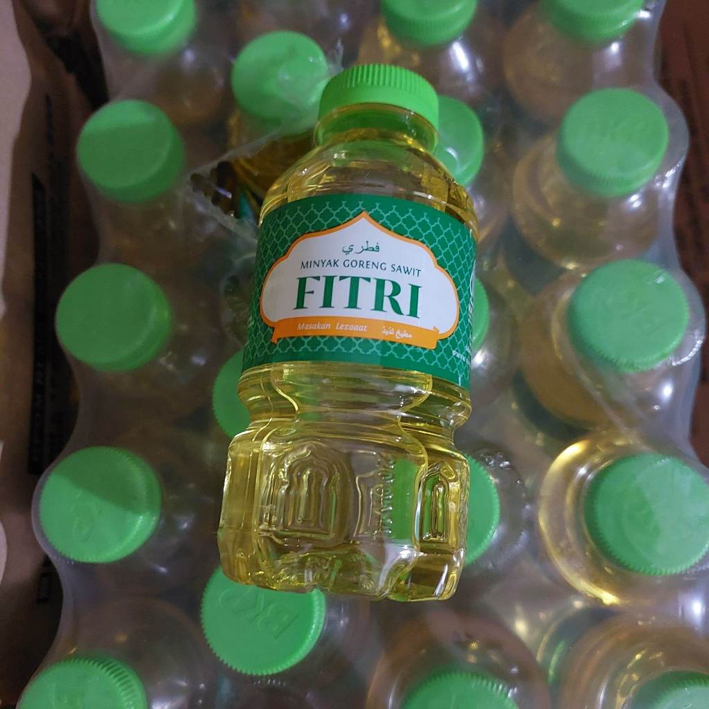 Jual Minyak Goreng Fitri 200 ML (1 Krat 24 botol) / 400 ML (1 Krat 12 ...