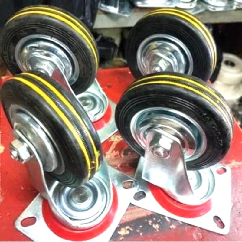 Jual Roda Karet 4