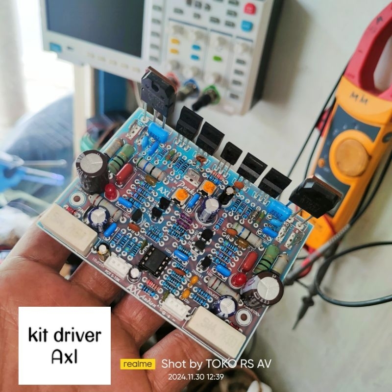 Jual Kit driver Axl inbal driver class Ab power amplifier | Shopee ...