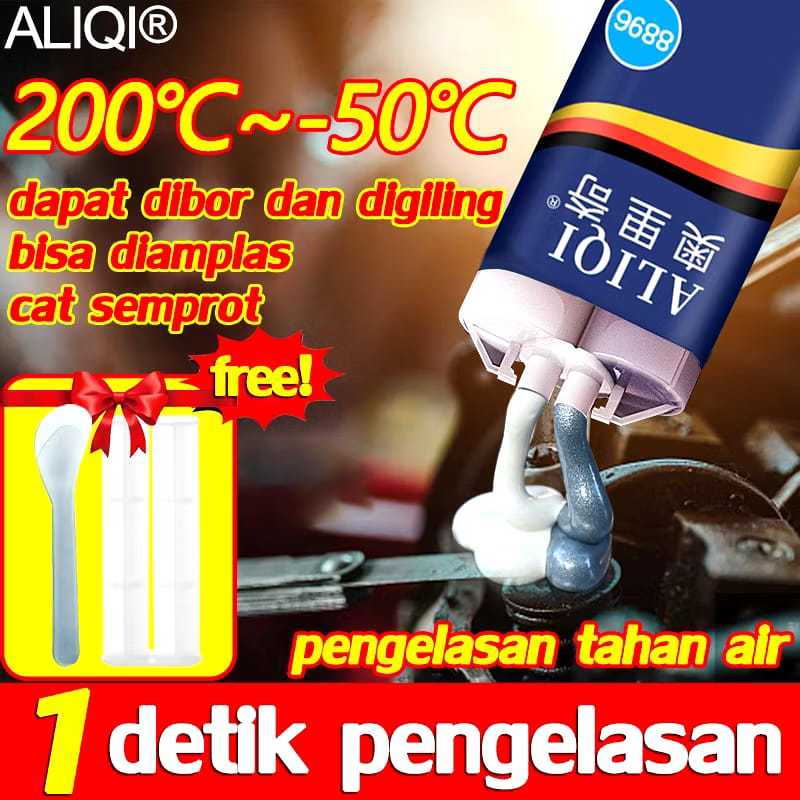 Jual LEM CAMPUR 100ML AB SUPER KUAT TAHAN PANAS KAFUTER LEM PEREKAT ...
