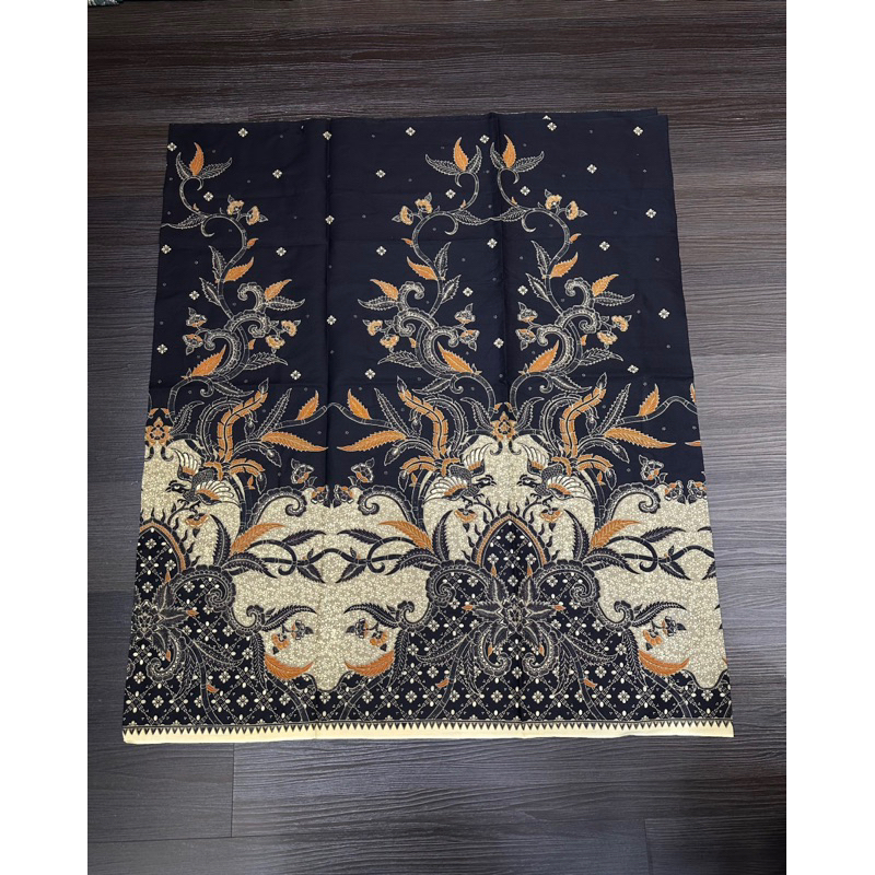 Jual Kain Batik Prima Premium Quality motof Cendrawasih varian hitam ...