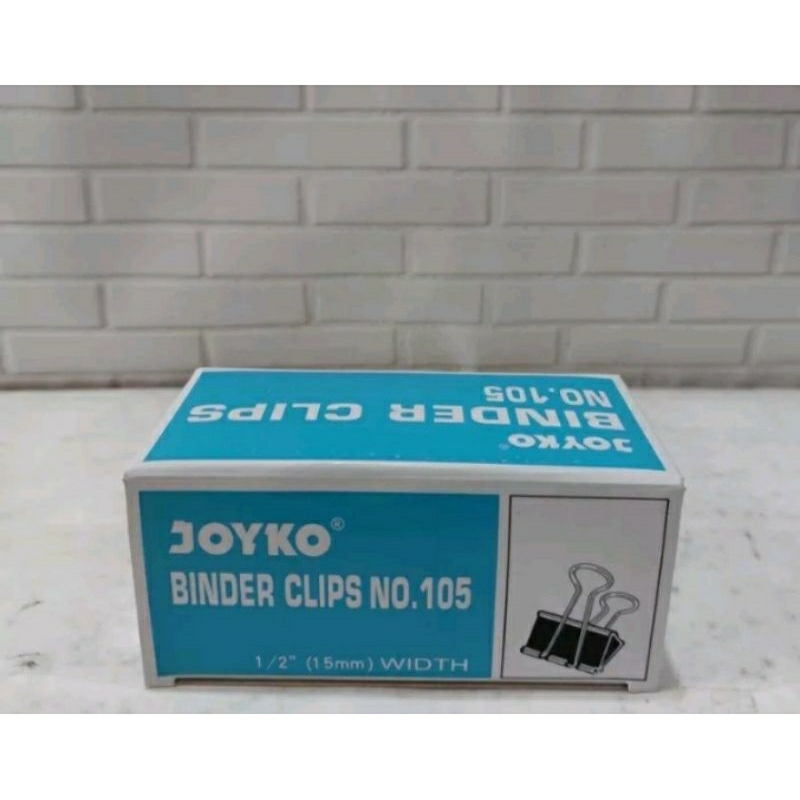 Jual Binder Clips Joyko No Clips Kertas Kecil Penjepit Kertas Shopee Indonesia