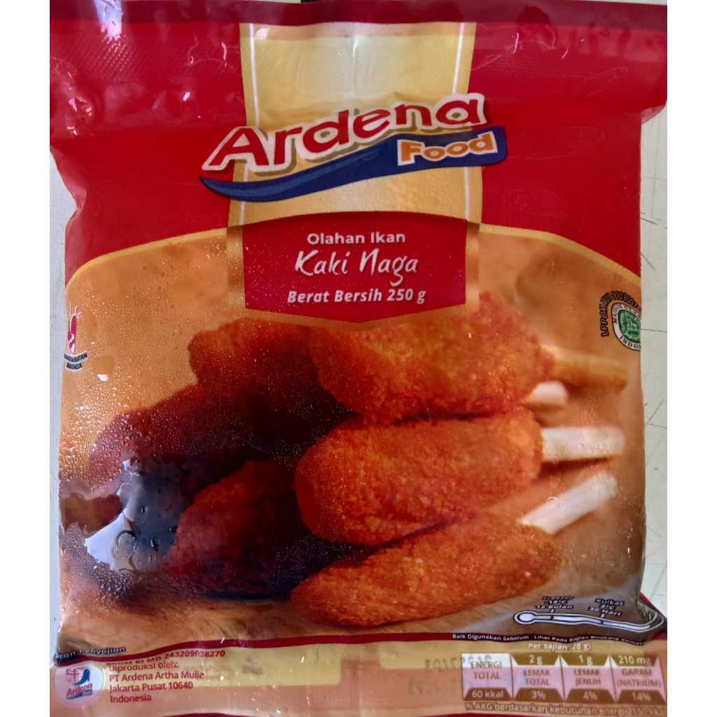 Jual ARDENA KAKI NAGA 250gr | Shopee Indonesia