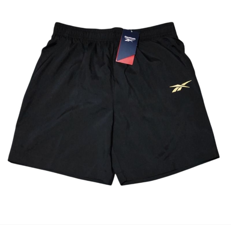 Jual Celana Short Men s REEBOK running black original size S M Shopee Indonesia