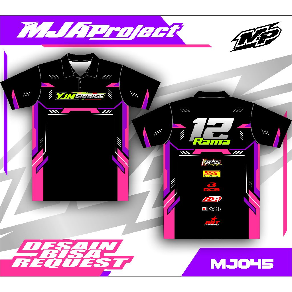 Jual JERSEY RACING kaos baju jersey racing custom full printing jersey ...