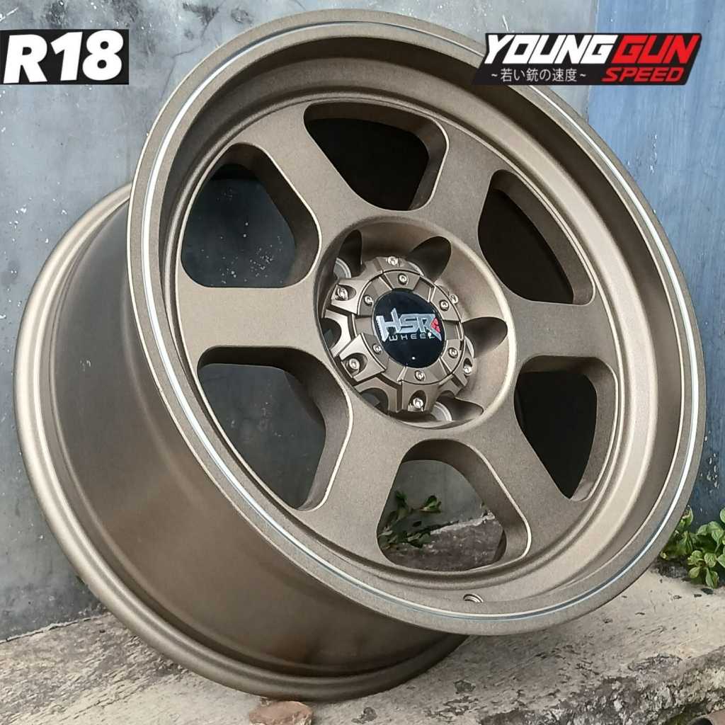 Jual velg mobil racing ring 18 untuk pajero sport fortuner dmax pelek ...