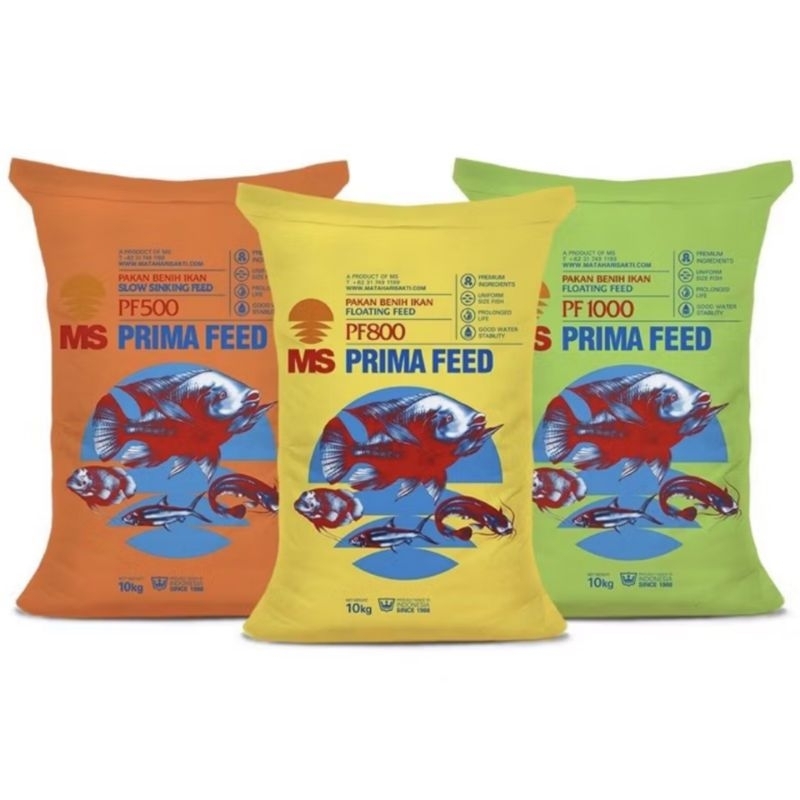 Jual [1 kg] MS Prima Feed PF 100 | PF 500 | PF 800 | PF 1000 | Shopee ...