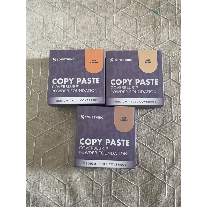 Jual Somethinc Copy Paste Powder Coverblur Powder Foundation | Shopee ...