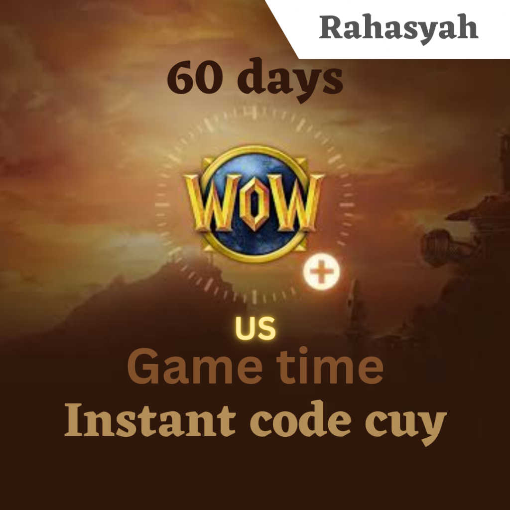 Jual world of warcraft game time 60 hari wow US redeem code | Shopee ...