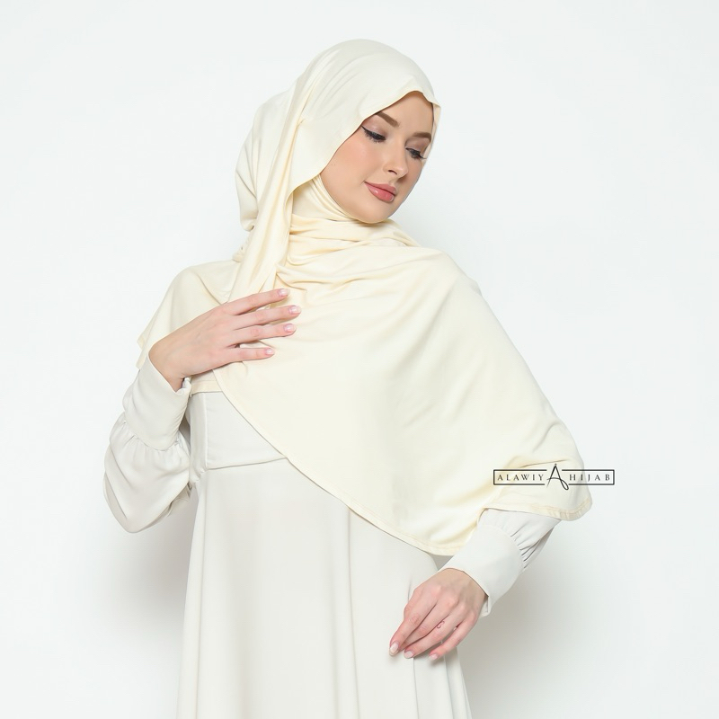 Alawiyahijab Jeema TENCEL™ Oval Pashmina Anti Bacterial Tencel Modal (Bukan Pashmina Kaos Rayon
