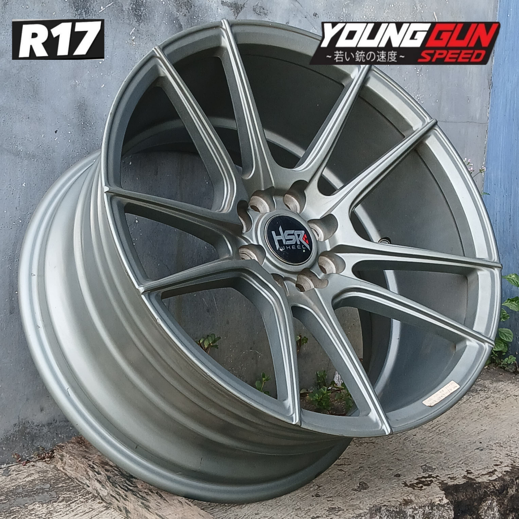 Jual Velg HSR ring 17 hole 4x100/4x114,3 untuk city hb corolla vios ...