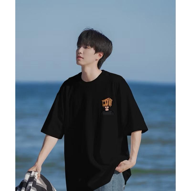 Jual Kemeja Pria Official Shop - Baju Oversize Pria Box Man Kaos Oversize  Atasan Oversize Pria | Shopee Indonesia