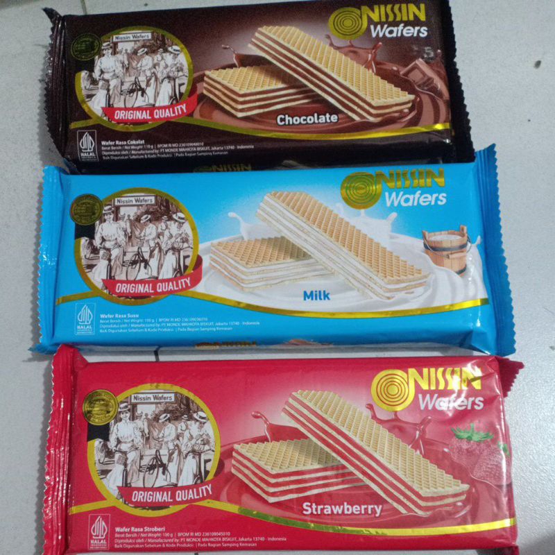 Jual Nissin Wafer 100gr Wafer Rasa | Shopee Indonesia