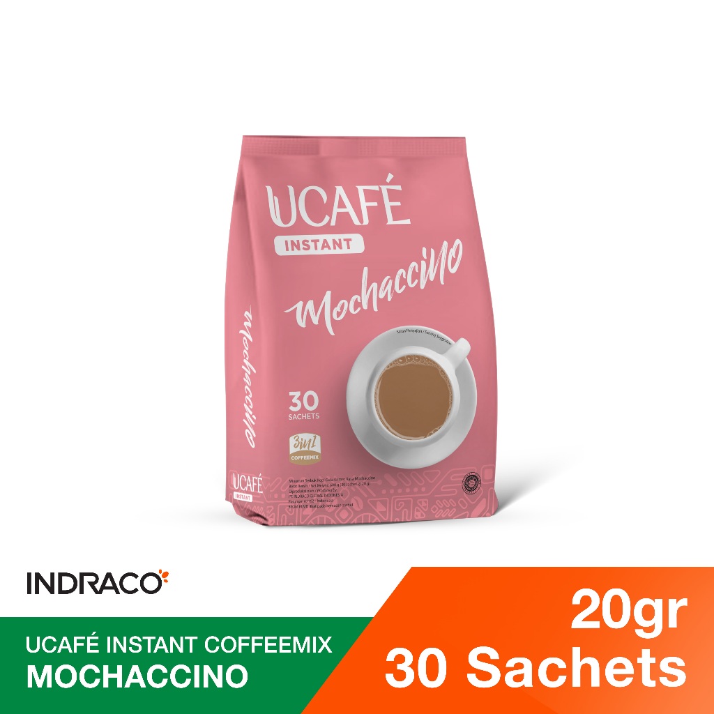 Jual UCAFE Instant Coffee Mochaccino P30 (30 sachets x 20g) | Shopee ...