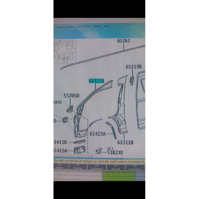 Jual pilar tiang depan toyota hiace RH aftermarket | Shopee Indonesia