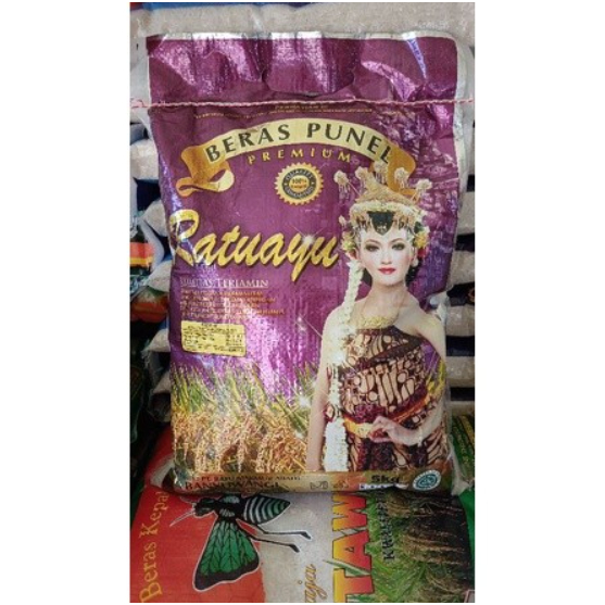 Jual Beras Ratu Premium Ungu 5kg | Shopee Indonesia