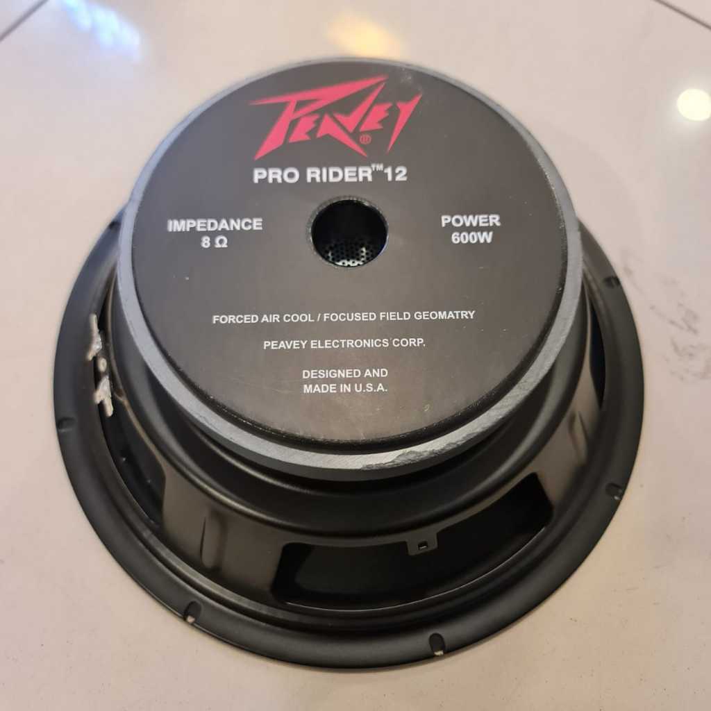 Jual KOMPONEN SPEAKER PEAVEY PRO RIDER 12 INCH 600 WATT | Shopee Indonesia