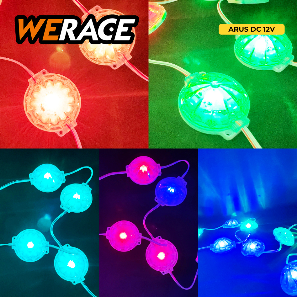Jual WERACE Lampu Kolong Renteng Bunga RGB Bulat Module Diameter 50mm ...
