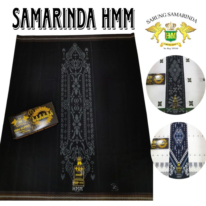 Sarung Tenun Samarinda Merek Hmm Motif Dan Polos