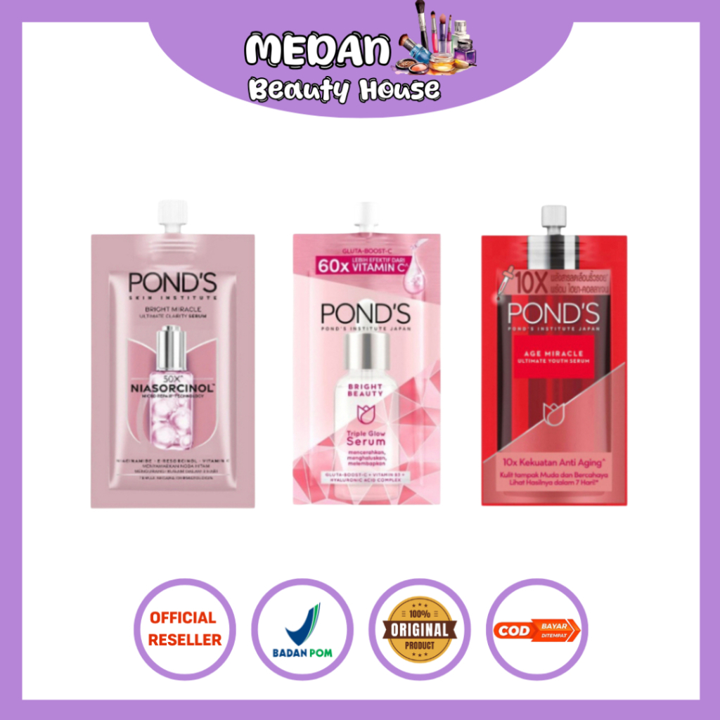 Jual PONDS Serum Sachet 7,5g Sachet | Shopee Indonesia