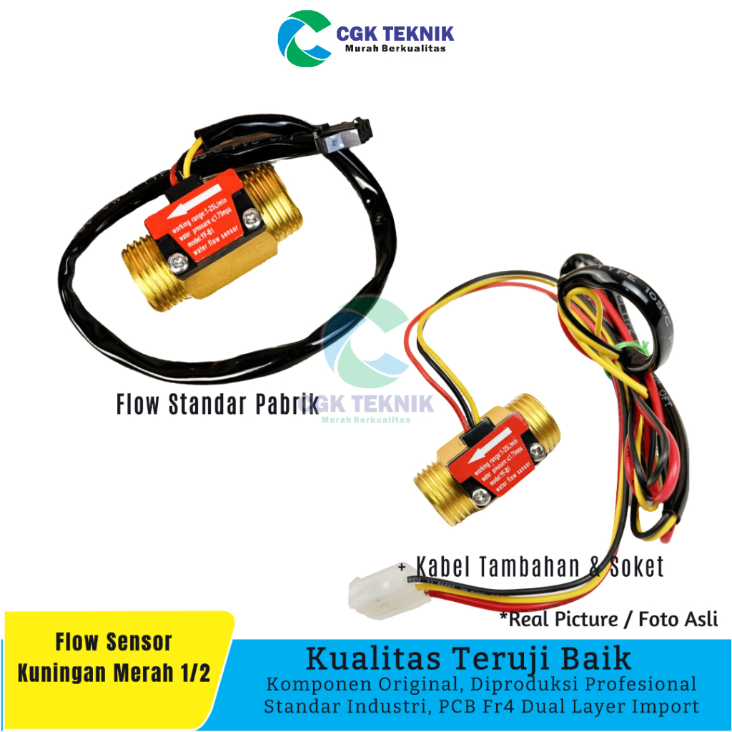 Jual CGK TEKNIK - SENSOR POM MINI PERTAMINI FLOW SENSOR KUNINGAN 1/2 ...