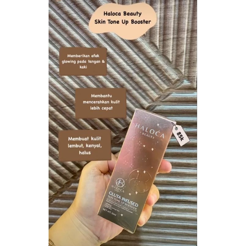 Jual Haloca Beauty Gluta Infused Skin Tone Up Booster | Shopee Indonesia