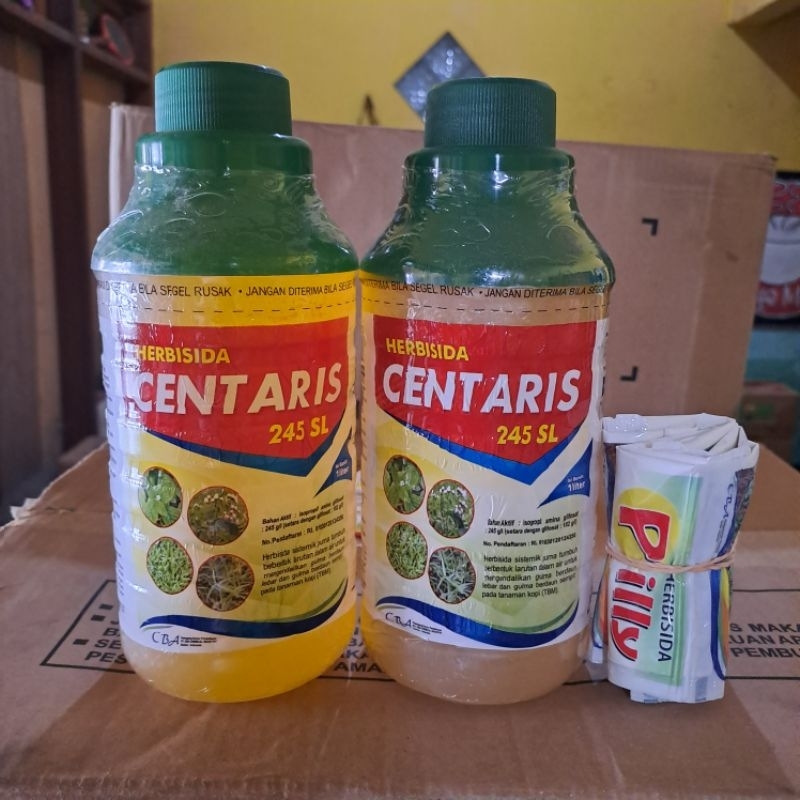 Jual Herbisida Centaris 245SL Kemasan 1Liter Bahan Aktif : Glifosat g/l ...