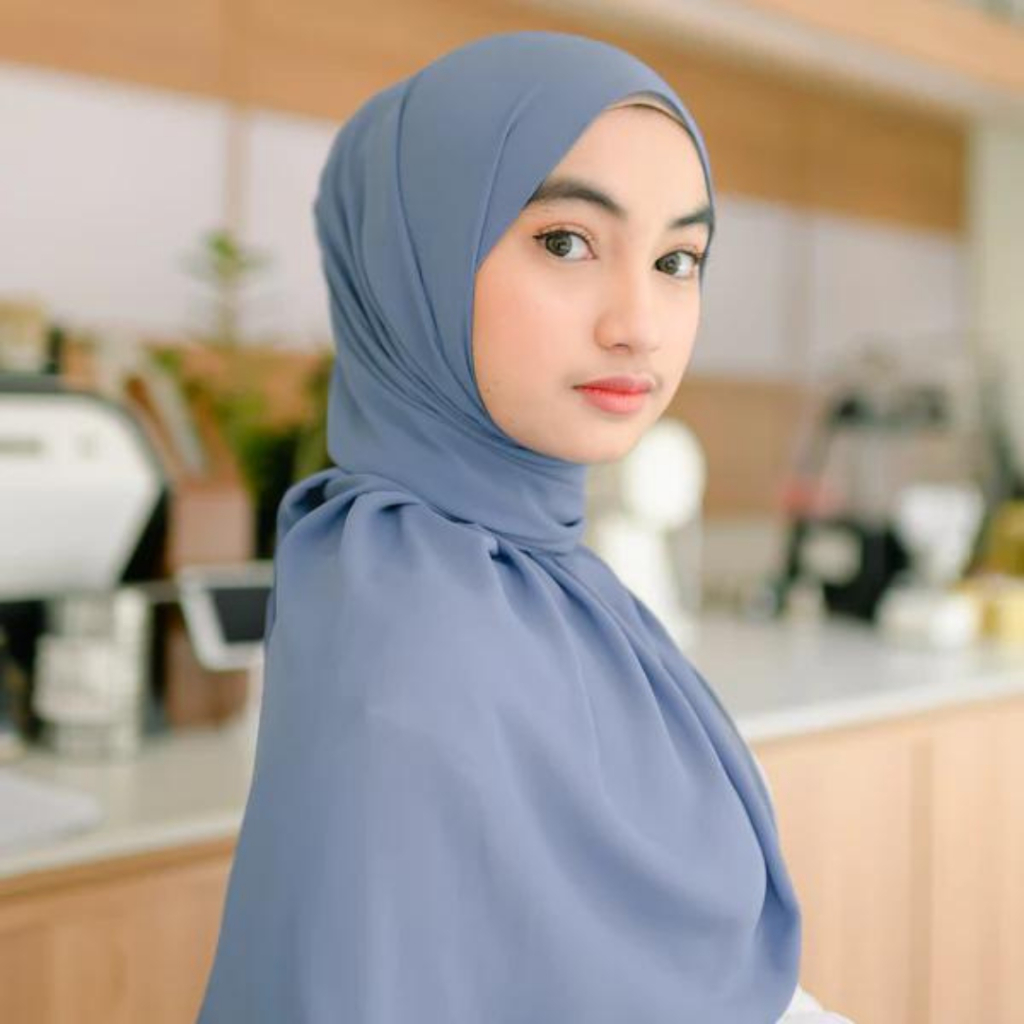 Jual HIJAB PASHMINA Bahan DIAMOND CREPE ORIGINAL Ukuran 180x75cm