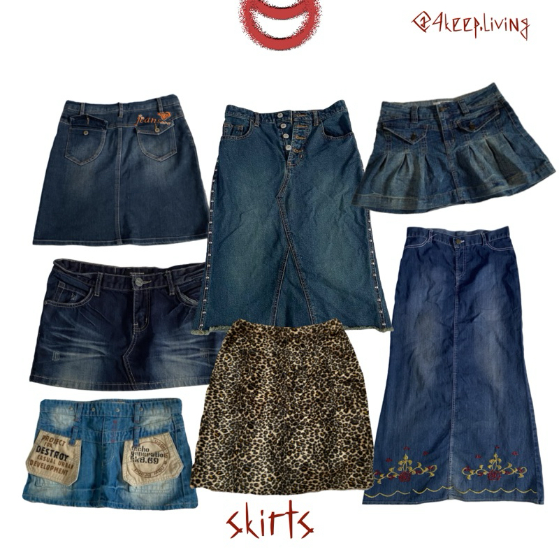 Jual 4keep.living || rok|| mini rok|| rok panjang|| rok denim|| mini ...