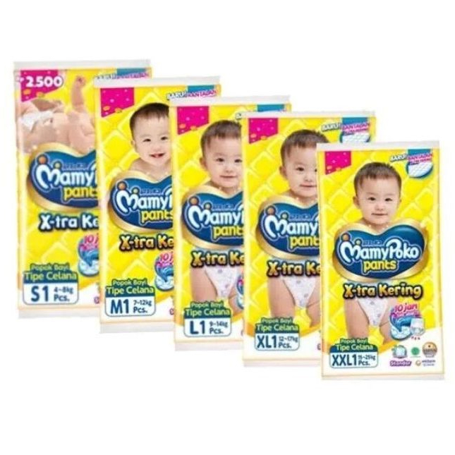 Jual Mamypoko Pants, Diapers, Popok, Renceng isi 10 | Shopee Indonesia