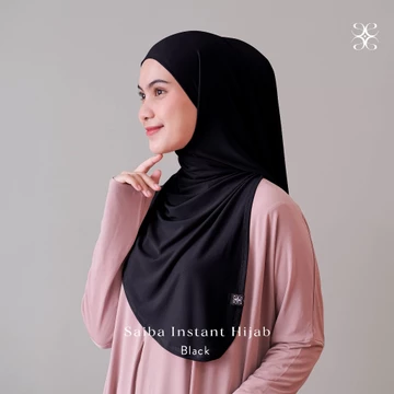 Eltahj – Saiba Instant Oval Tali Hijab Instant Oval Kerudung Jilbab Soft Wanita Jersey