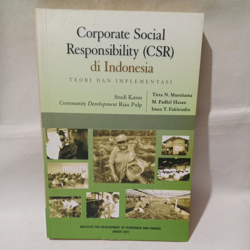 Jual Buku Corporate Social Responsibility (CSR) Di Indonesia Teori Dan ...