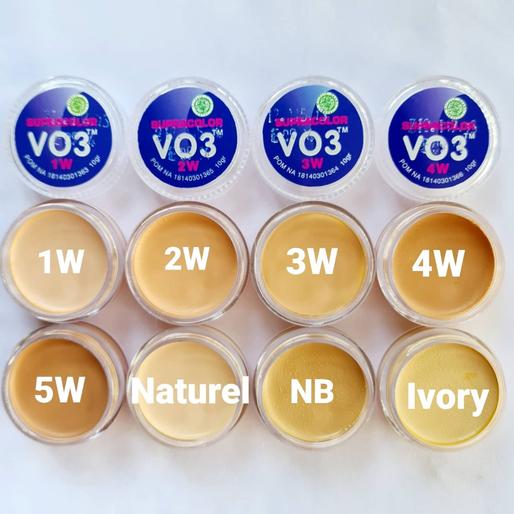Jual VO3 Foundation BPOM 100% ORIGINAL - 5 ML | Shopee Indonesia
