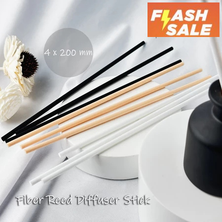 Jual TJ 4mm x 200mm Fiber Reed Diffuser Stick Stik 3mm Pengharum ...
