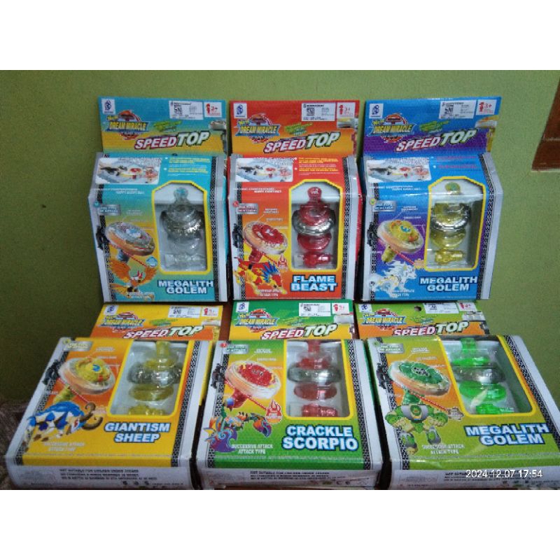 Jual | MAINAN | GANGSING | NEW DREAM MIRACLE | TOP BLADE SERIES | SPEED ...