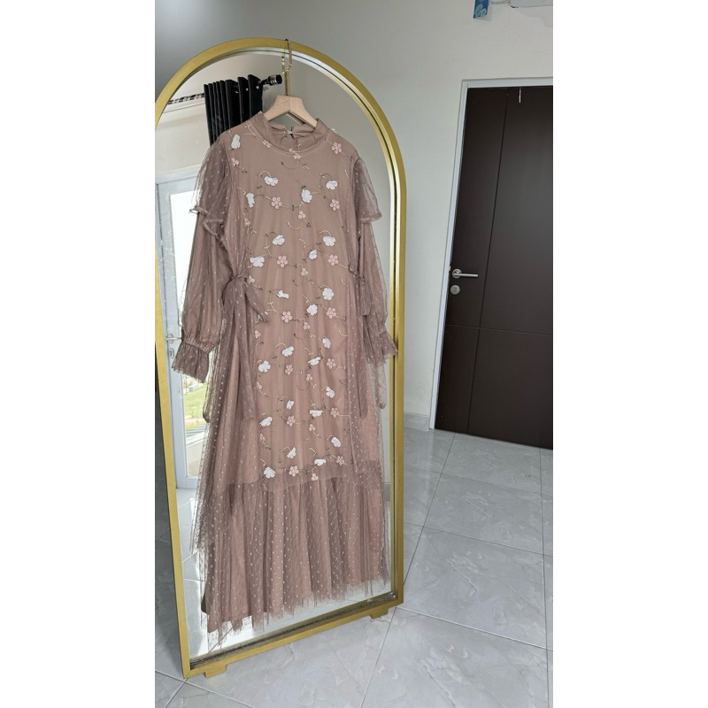 Ameri VINTAGE 4WAY MOTIF DIVERSITY DRESS Ameri 4way MOTIF