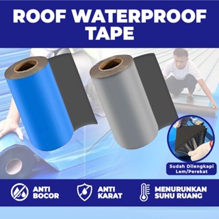 Jual Tuge Tape Lakban Anti Bocor Waterproof Membrane Tap Aluminium Foil Butyl M Atap Anti