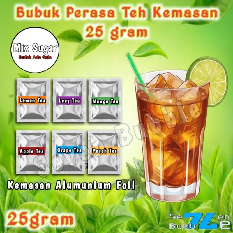 Jual Serbuk Perasa Teh Rasa-Rasa 25gr Bubuk Perasa Buah untuk Teh ...